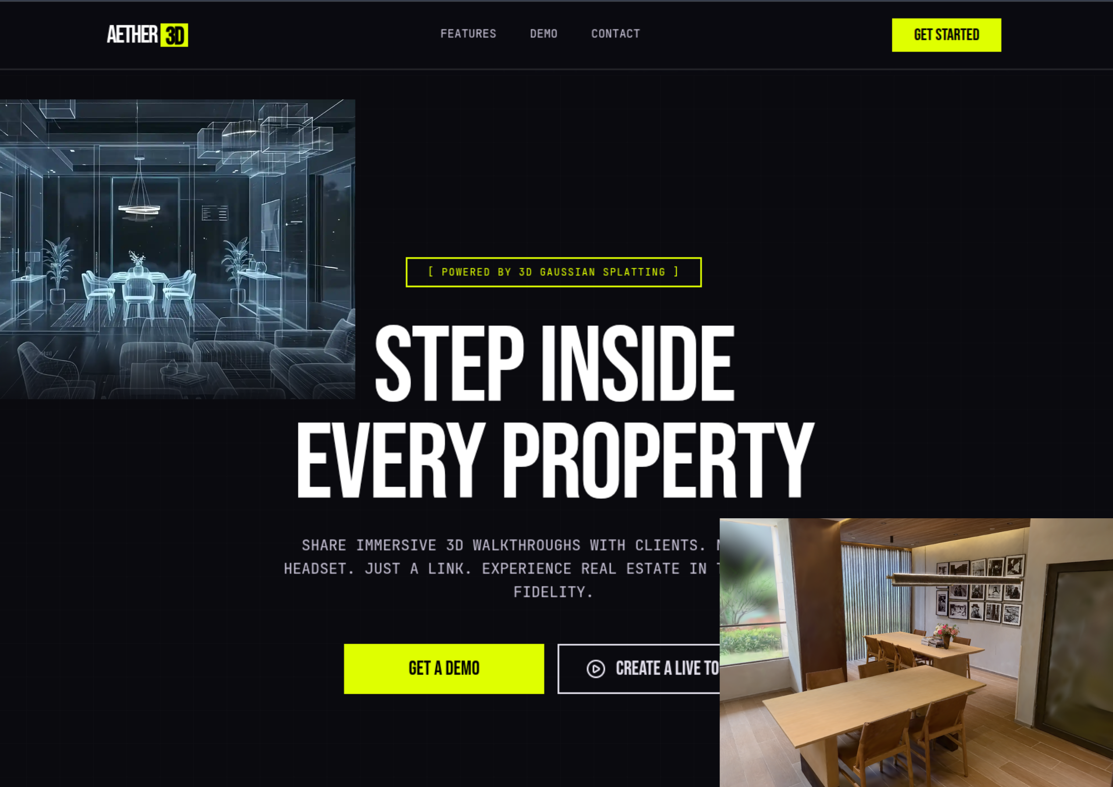 Aether3D by Solve-Ease | Interactive 3D Virtual Tours for Architects & Builders